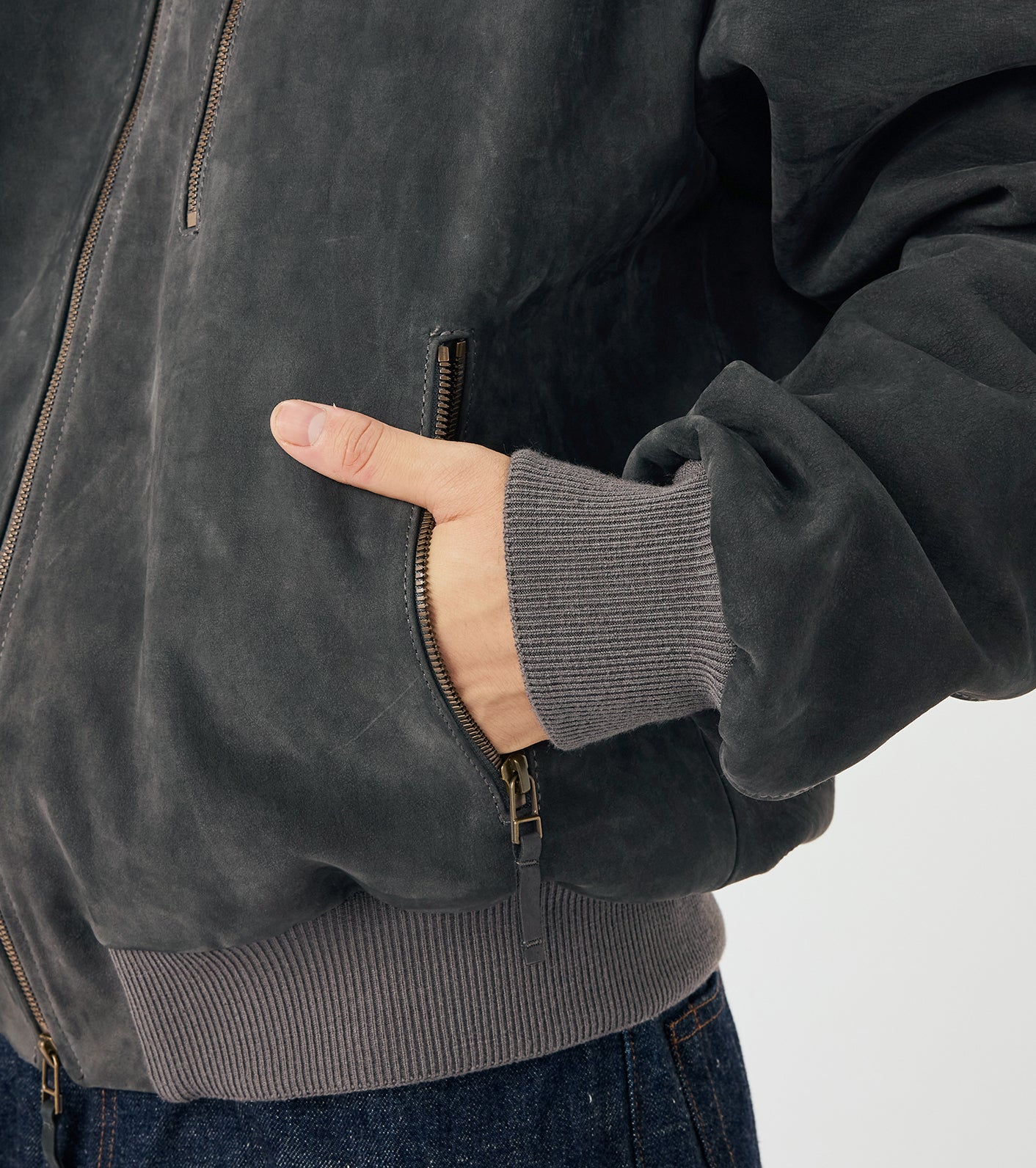 nanamica Exclusive Leather Jacket - Image 9